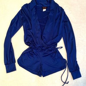 Kobalt Blue Romper
